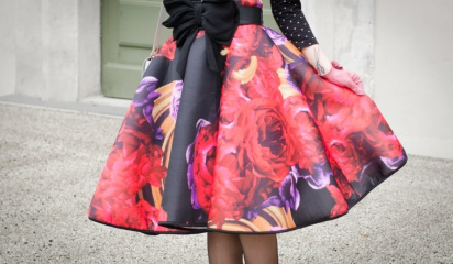 Инструкция для построения и шитья простой пышной юбки