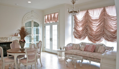Французские шторы подчеркнут индивидуальность