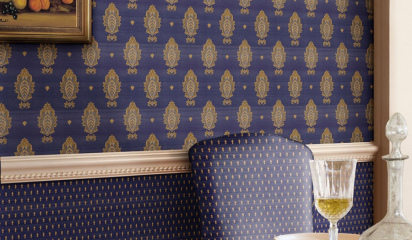 Оформляем стены тканью