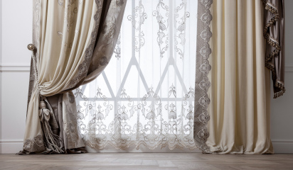 Богатство цветов и тканей в мире штор