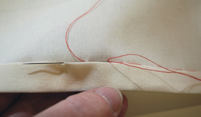 Как шить потайным швом