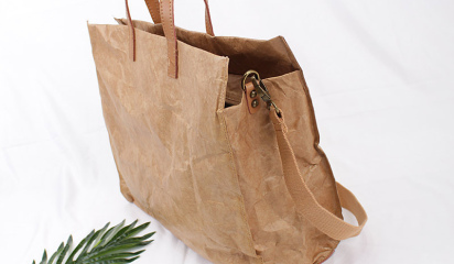 Шьем пакеты из инновационного бумажного материала