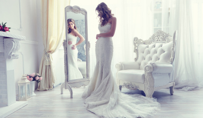 Из чего шить свадебное платье?