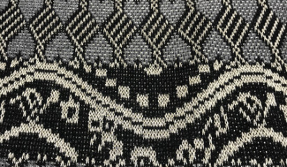 Трикотаж с орнаментом и люрексовой нитью ТР-265