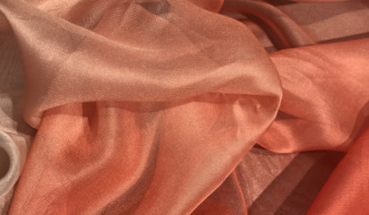 Шифон красный переходной  Ш - 121/8