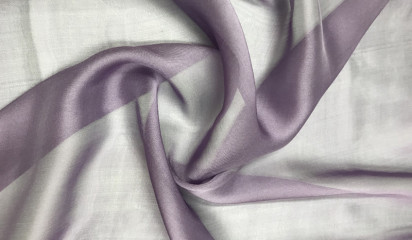 Шифон натуральный светло-фиолетовый Ш-093/17
