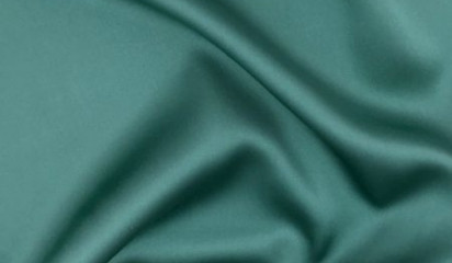 Шелк стрейч натуральный изумрудно-зеленый ШЛ-006/1
