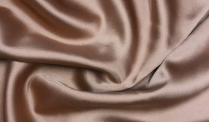Шелк стрейч натуральный терракотовый ШЛ-006/9