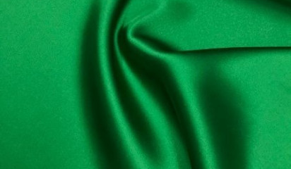Шелк стрейч натуральный зеленый ШЛ-006/10