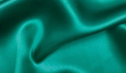 Шелк не стрейч натуральный изумрудно-зеленый ШЛ-003/8
