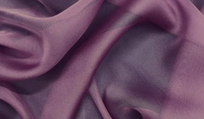 Шифон шелковый искусственный темная фуксия Ш-094/47