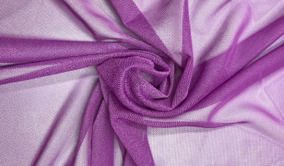 Сетка-стрейч фиолетовая С-001/13