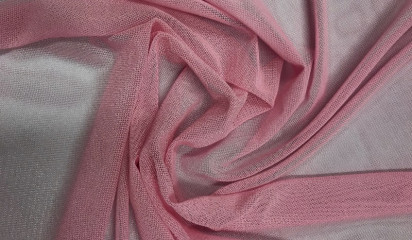 Сетка-стрейч розовая С-001/18