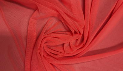 Сетка-стрейч неоновая розовая С-001/23