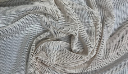 Сетка-стрейч бежевая С-344/3