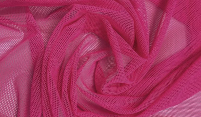Сетка-стрейч фуксия  С-344/6