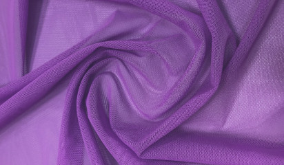 Сетка-стрейч сиреневая  С-132/8
