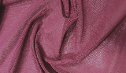 Сетка-стрейч брусничная С-132/9