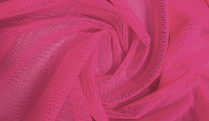 Сетка-стрейч фуксия С-132/13
