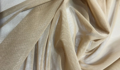 Сетка-стрейч телесная  С-132/16