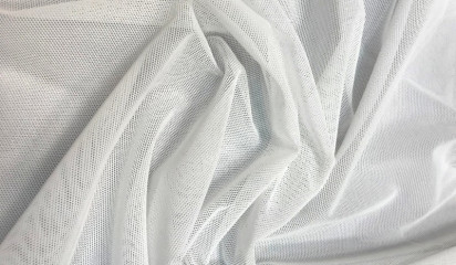 Сетка-стрейч белая  С-132/17