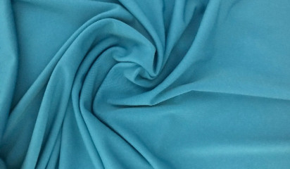 Трикотаж "Масло" голубой ТР - 001/7