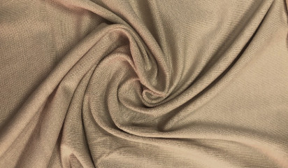 Трикотаж хлопковый бежевый ХБ - 060/1