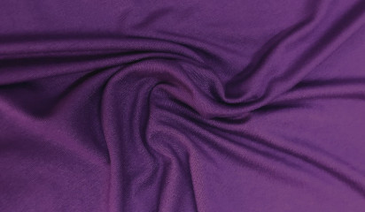 Трикотаж хлопковый фиолетовый  ХБ - 060/6