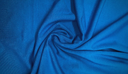 Трикотаж хлопковый голубой  ХБ - 060/13