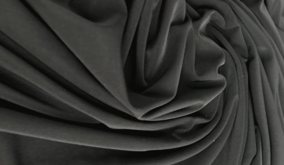 Трикотаж "Лайкра" черный Л - 036/3