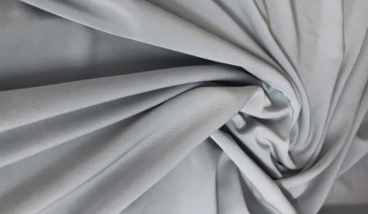 Трикотаж "Лайкра" серый Л - 036/4