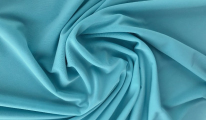 Трикотаж "Лайкра" голубой Л - 036/7