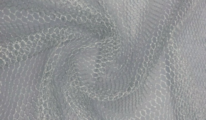 Сетка декоративная с люрексом серебро С-049/3