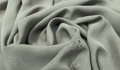 Шифон искусственный хаки Ш-001/38