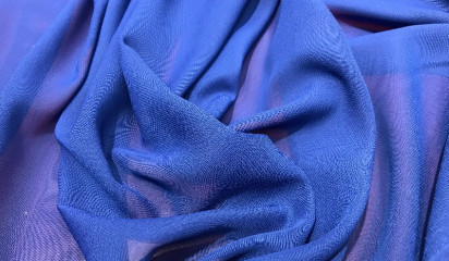 Креп-шифон искусственный электрик Ш-192/014