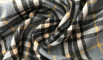 Костюмная ткань в клетку КМ - 9062860