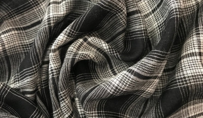 Костюмная ткань в клетку КМ - 418