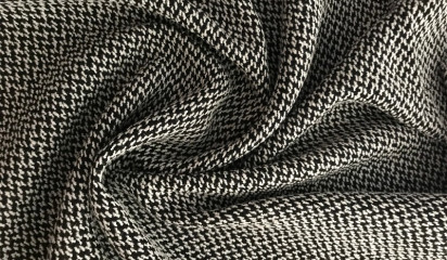 Костюмная ткань серая КМ - 10076