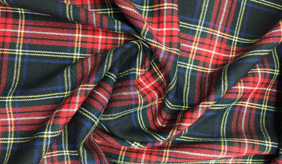Костюмная ткань в клетку КМ - 283