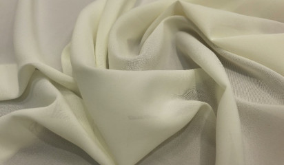 Шифон стрейч молоко Ш-091/3
