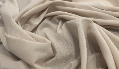 Шифон стрейч телесный Ш-091/4