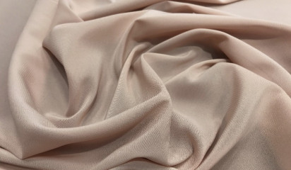 Шифон стрейч пудровый Ш-091/5