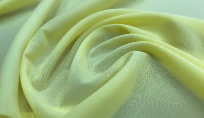 Шифон стрейч желтый Ш-091/8