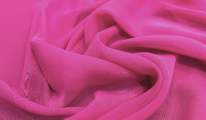 Шифон искусственный фуксия Ш-092/6