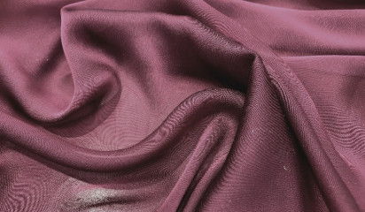 Шифон искусственный сливовый Ш-012/9