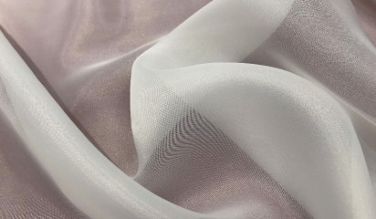 Органза матовая молочная ОР-025/2