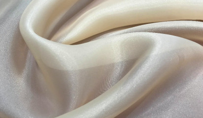 Органза матовая бежевая ОР-025/21