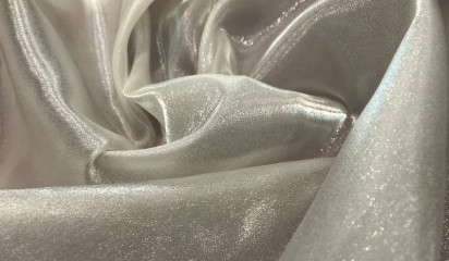 Органза "Твинкл" молоко ТВ - 001/2