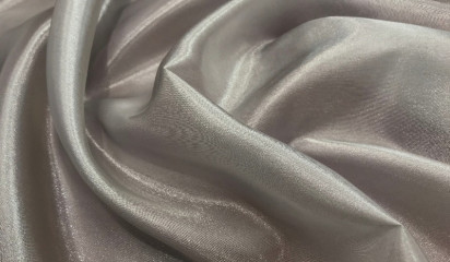 Органза "Твинкл" серая ТВ - 001/13