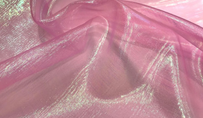 Органза "Кристалон" розовый К - 001/5